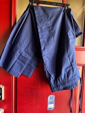 Cherokee Navy Men's Traditional Tall Scrub Pants